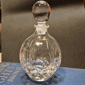 Elegant Vintage RCR Clear Crystal Perfume Bottle